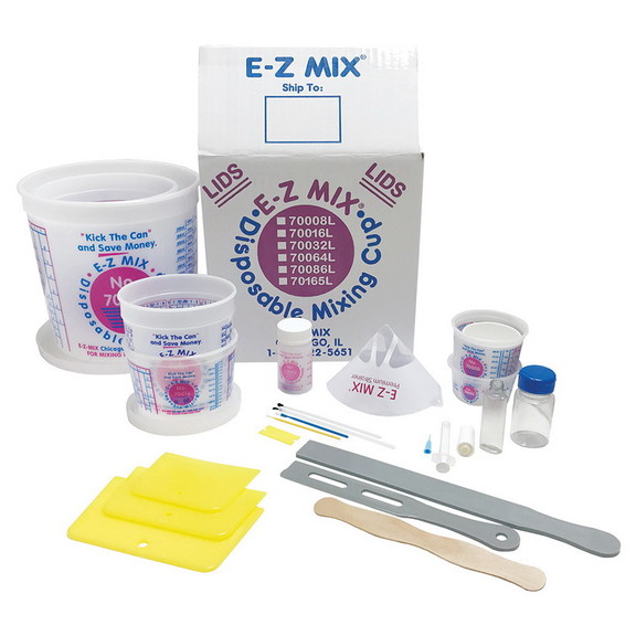 Assortment Box of E Z Mix Products