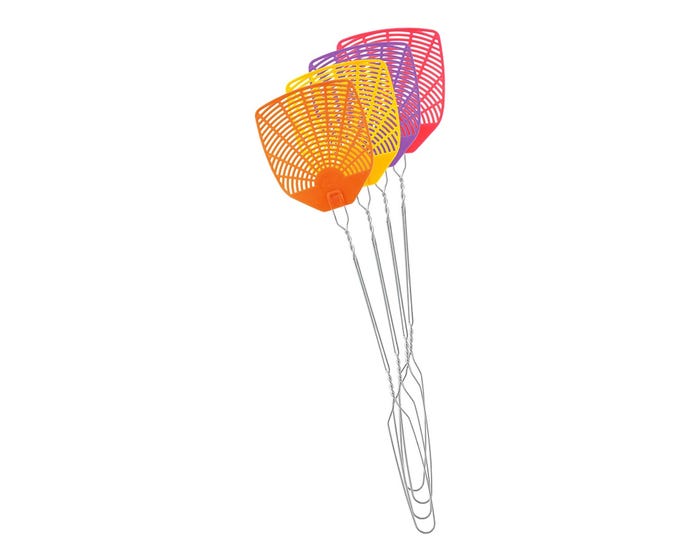 Pic Assorted Wire Fly Swatter - WIRE