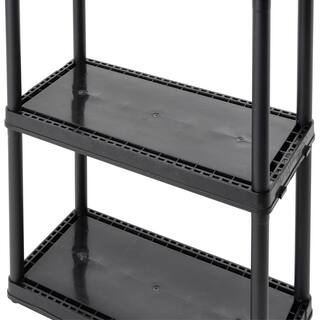 GRACIOUS LIVING Light Duty Storage Shelving Unit Organizers 3 Shelf (3 Pack) 3 x 91019MAXIT-1C-54