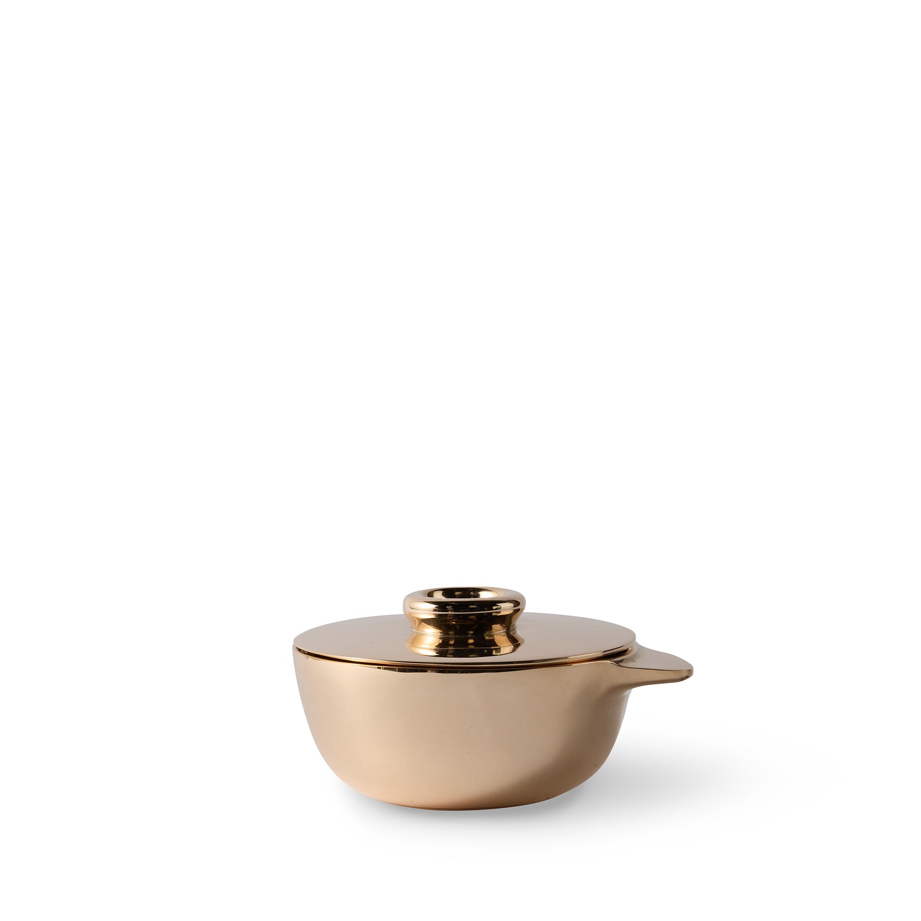 Bronze Casserole Dish with Lid