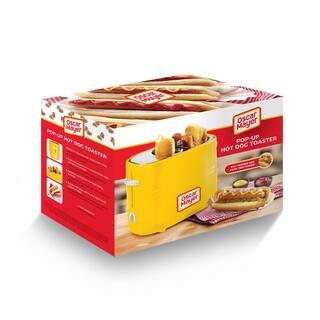 HOTDOG 2SLOT TOASTER YELLOW OMHDT600YW