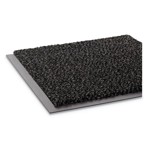 Crown Mats and Matting Dust-Star Microfiber Wiper Mat | 48 x 72， Charcoal | CWNDS0046CH