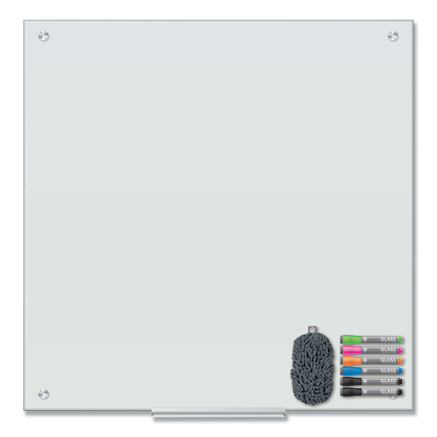 Magnetic Glass Dry Erase Board Value Pack by U Brands UBR3971U0001