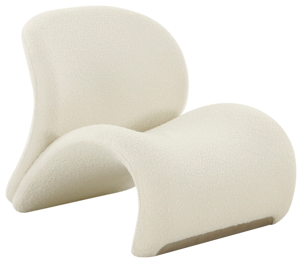 Modrest Donovan Modern White Accent Chair   Contemporary   Armchairs And Accent Chairs   by Vig Furniture Inc.  Houzz