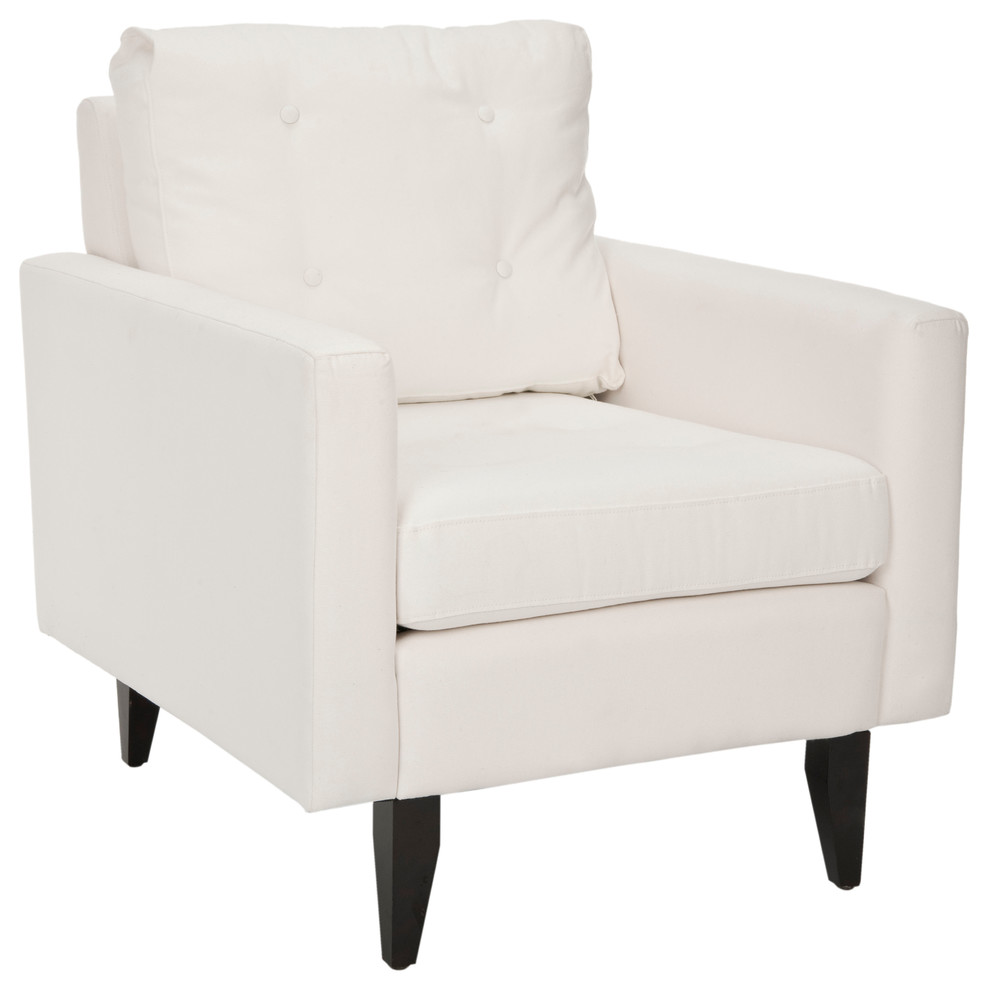 Safavieh Caleb Club Chair   Transitional   Armchairs And Accent Chairs   by Buildcom  Houzz