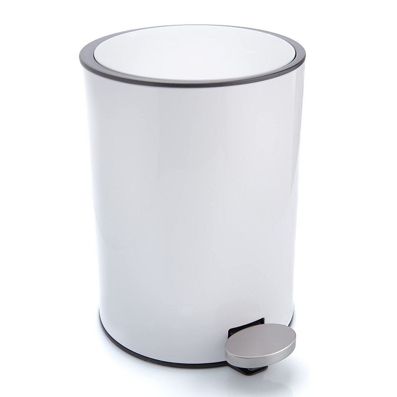 Stainless Steel Rubbish Waste Trash Can with Removable Inner Bucket