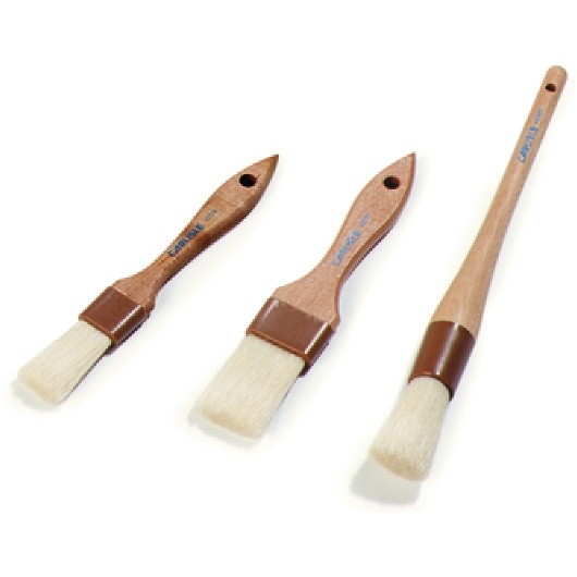 Carlisle 2 Inch Push Style Wood Boar Bristle Brush...