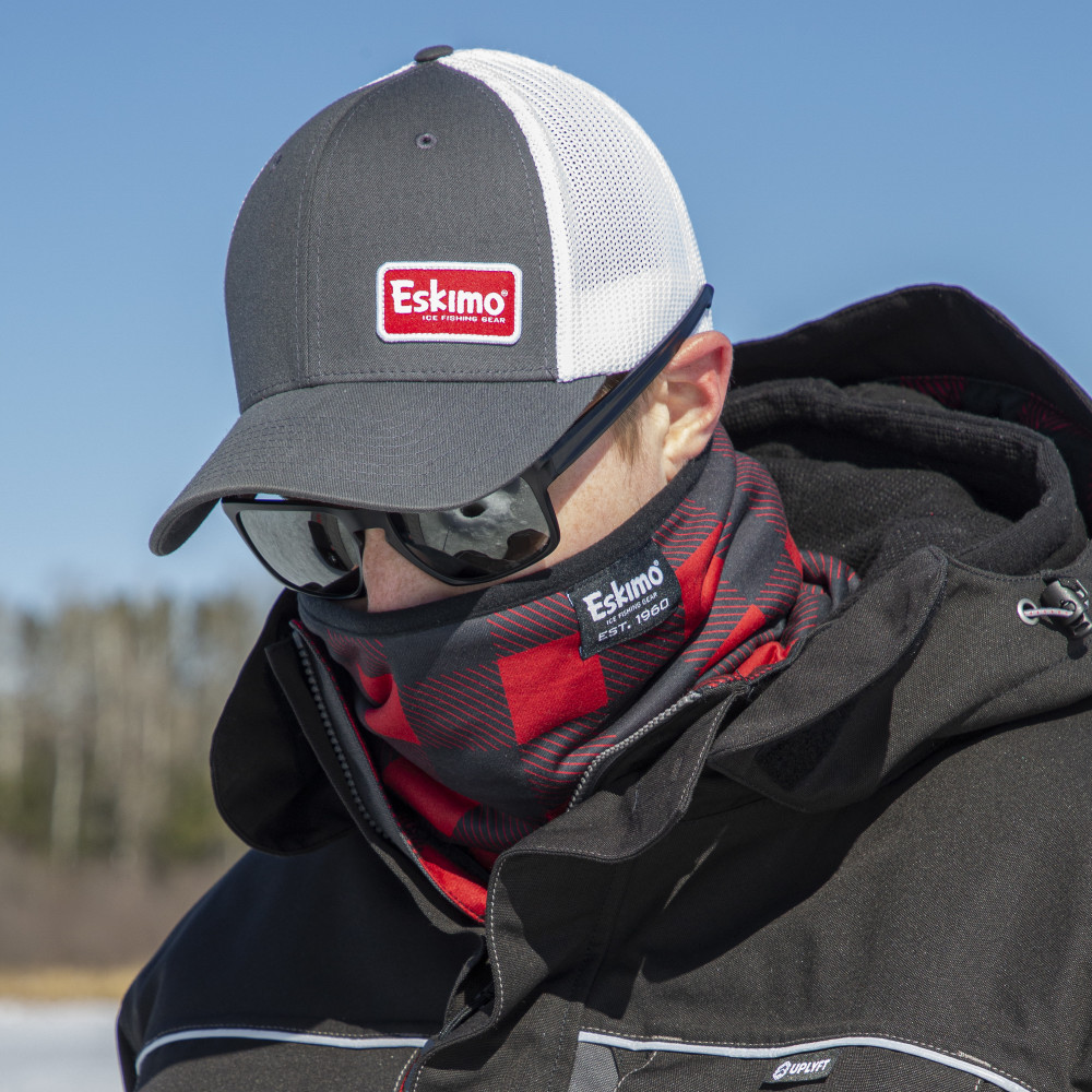 Eskimo Buffalo Plaid Neck Gaiter ;