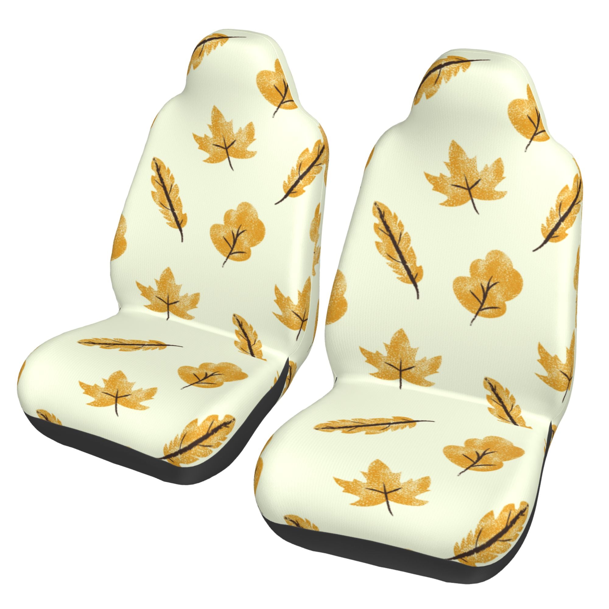 ZICANCN Car Seat Cover Leaves Foliage Maple Trees Car Front Seat Covers Protectors ， Automotive Seat Covers for Cars Trucks Suv