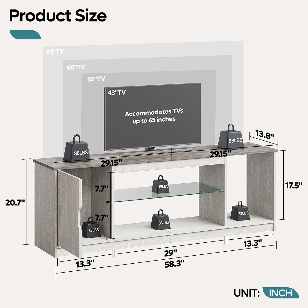 Modern TV Stand for up to 65\