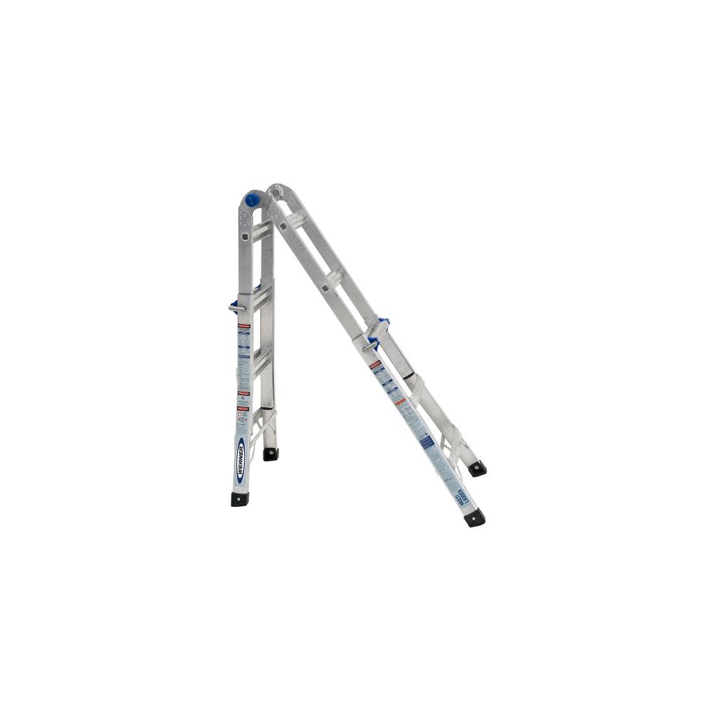 13-ft Aluminum 300-lb Telescoping Type Ia Multi-Position Ladder ;