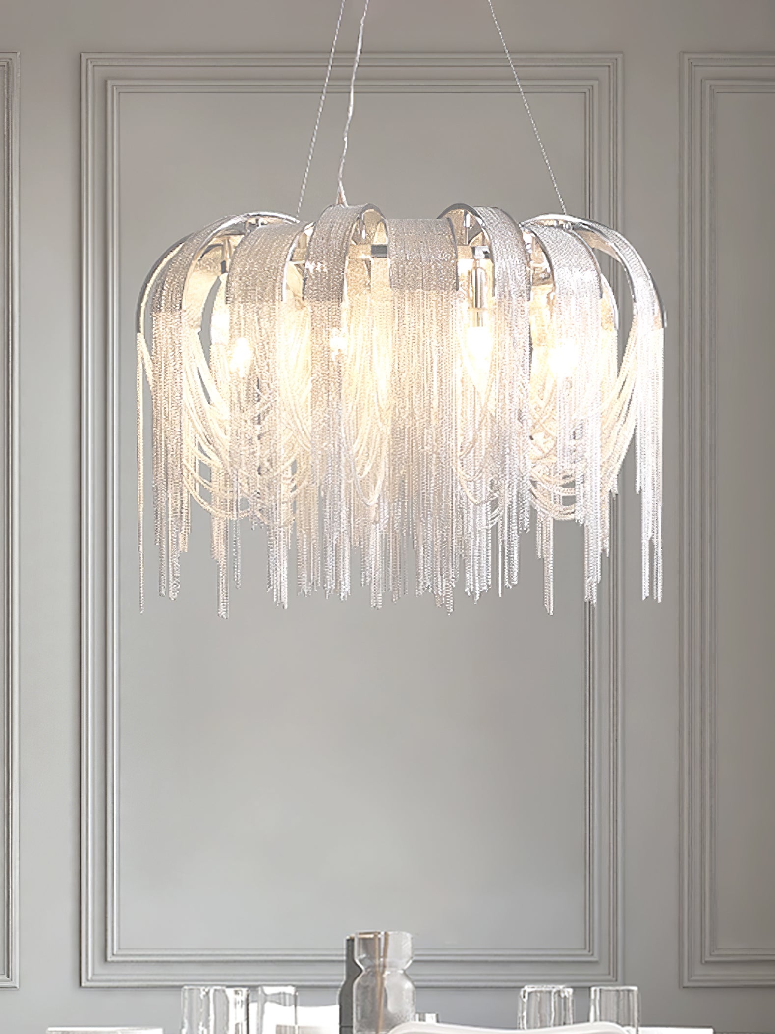 Length Chains Chandelier