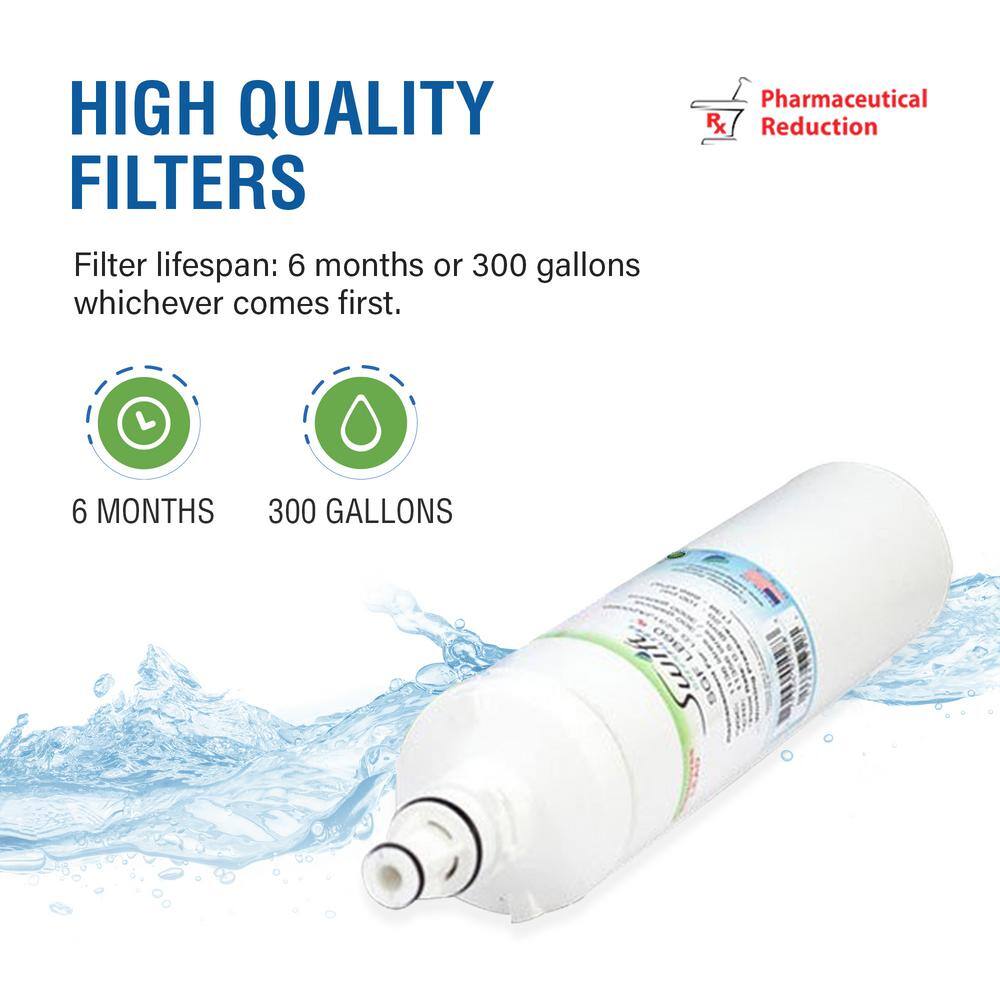 Swift Green Filters Replacement Water Filter for LG 5231JA2006B (3-Pack) SGF-LB60 Rx