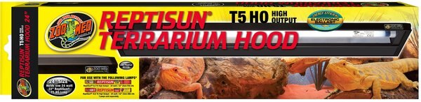 Zoo Med ReptiSun T5 HO High Output Reptile Terrarium Hood