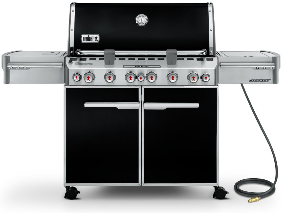 Weber Summit E-670 Black Natural Gas Grill