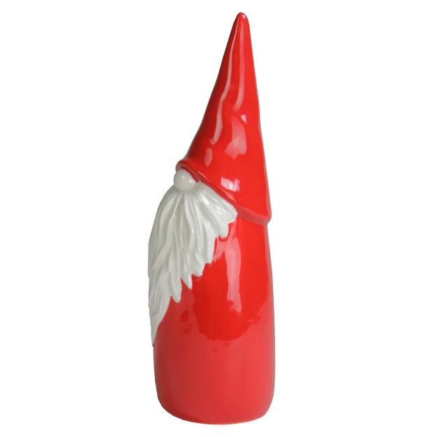 Red And White Santa Gnome Christmas Tabletop Decor