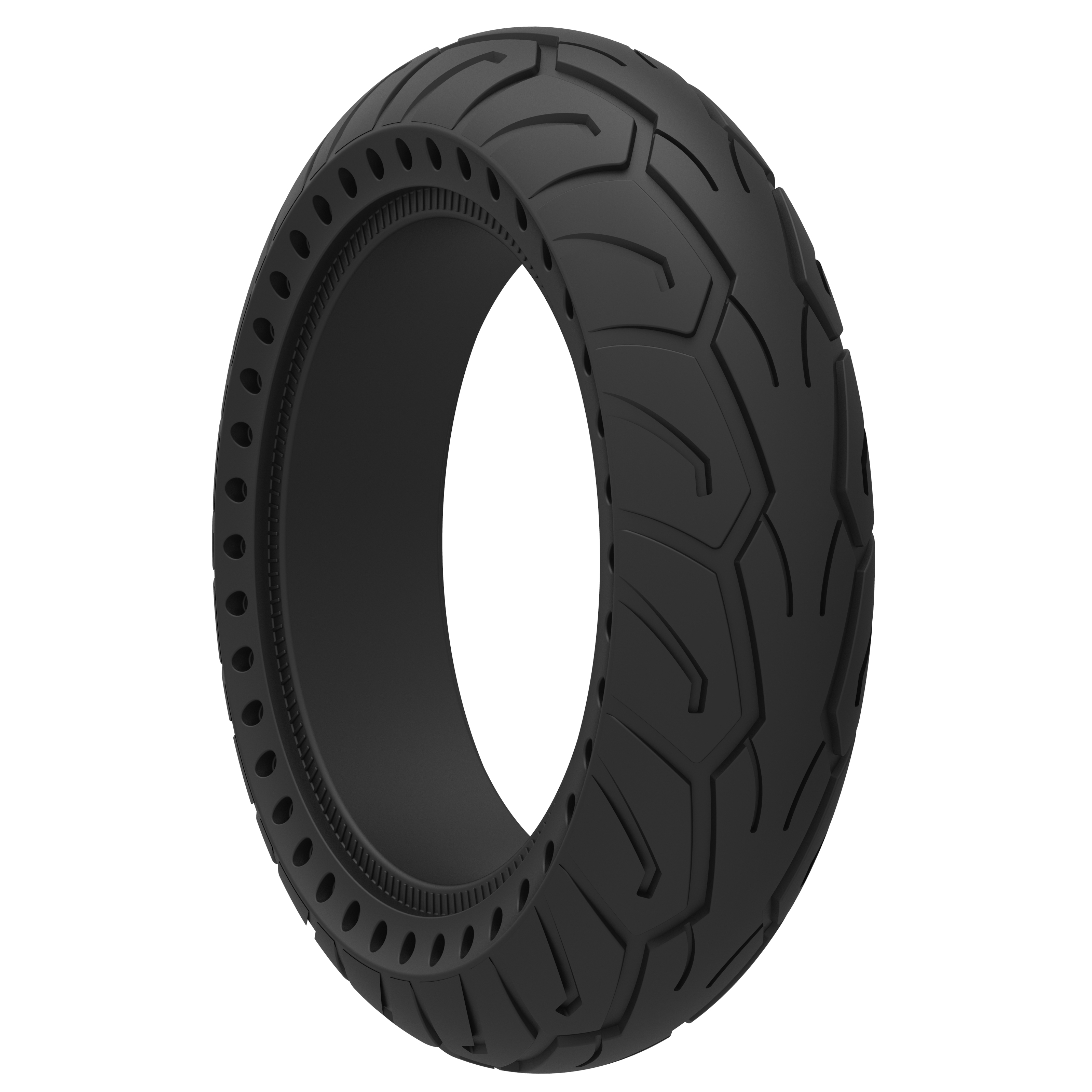 Scooter Tire 10x2.5 Fat Solid for G30 Scooter ND T1025 CNGUA NEDONG Rubber 2 Pcs Black One Step Injection