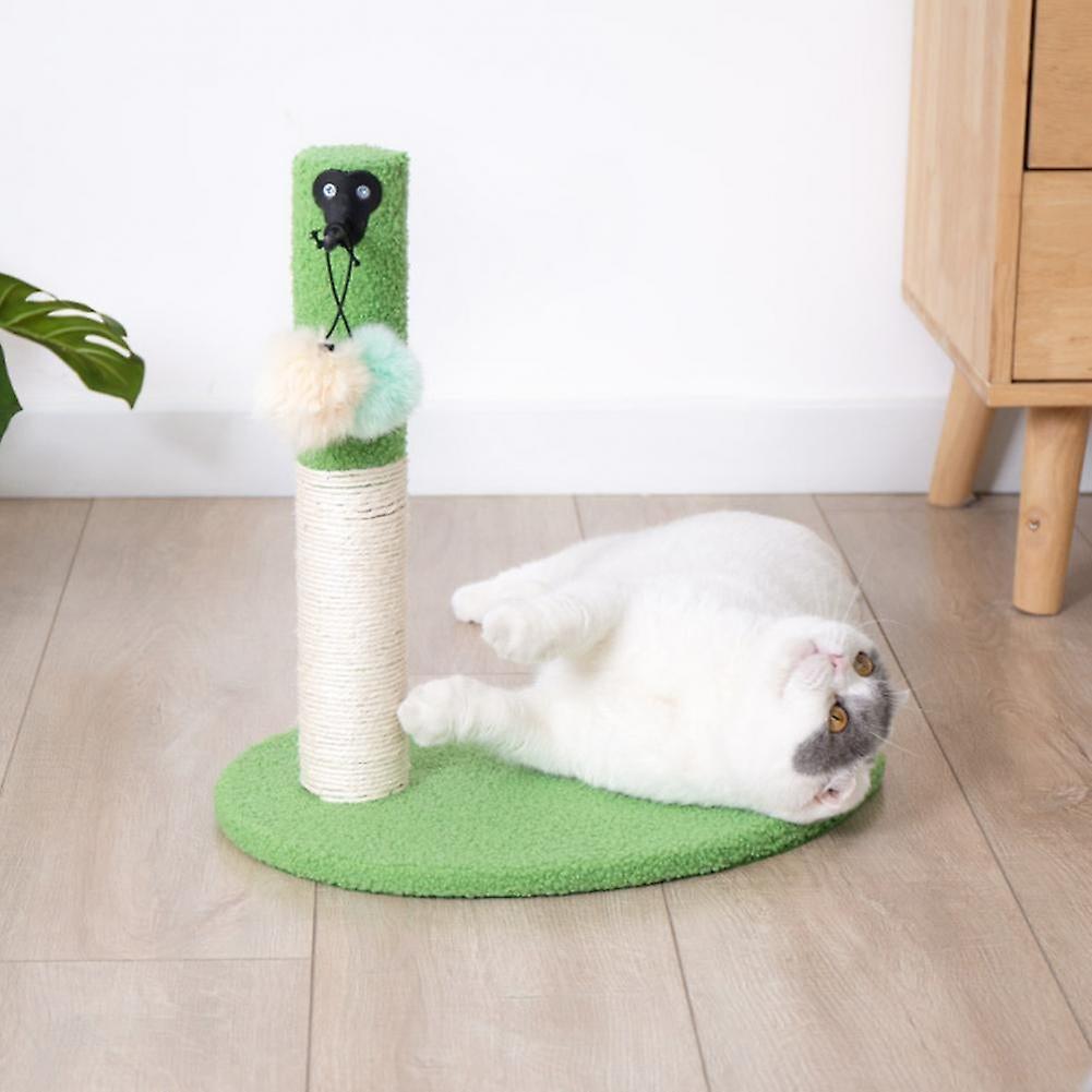 Leaf shape cat scratching post