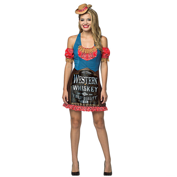 Morris Costumes GC7595 Women's Whiskey Costume