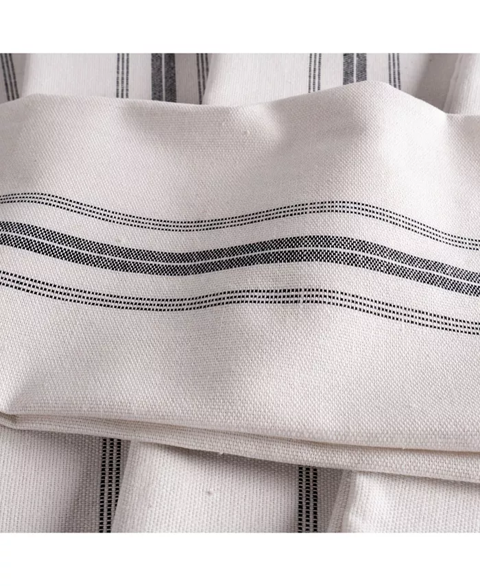 KAF Home Farmhouse Stripe Towel Set of 12