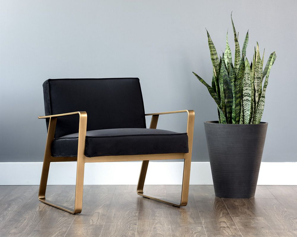 Sunpan MIXT Kristoffer Lounge Chair   Contemporary   Armchairs And Accent Chairs   by Unlimited Furniture Group  Houzz