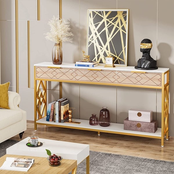 70.9 inch Extra Long Console Table Sofa Table Entryway Table for Living Room