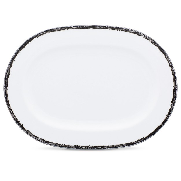 Noritake Rill Oval Serving Platter