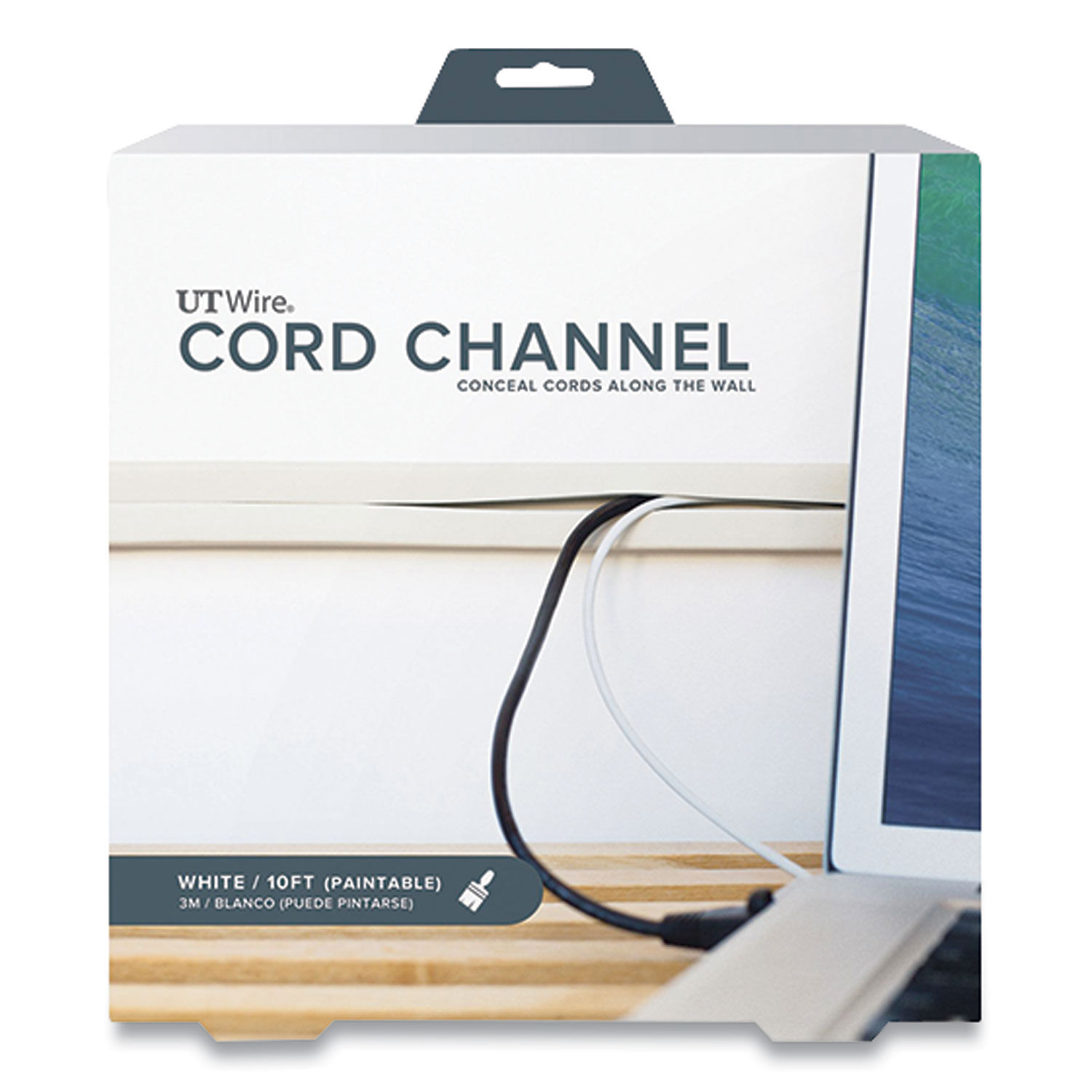 Cord Channel by UT Wireandreg; RBOUTWCC1001WH