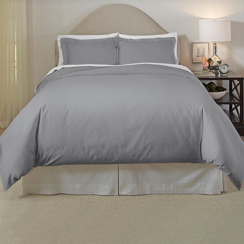 Pointehaven 300 Thread Count Cotton Duvet Cover Set