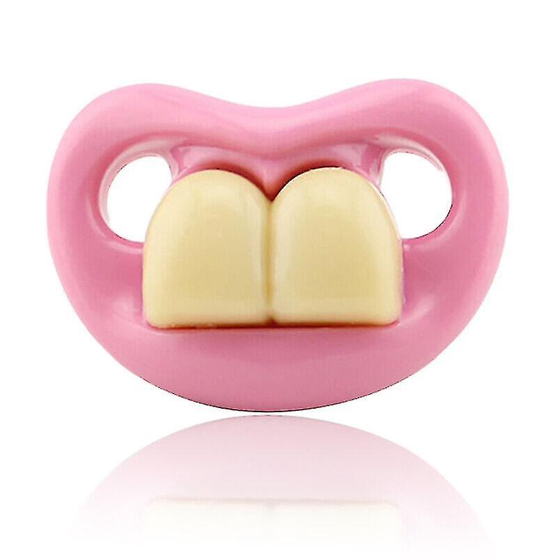 Free Shipping Mouth Baby Funny Dummy Pacifier Novelty Teeth Children Soother Feeding Tool Wedding Party Decoration Props Trick Toys