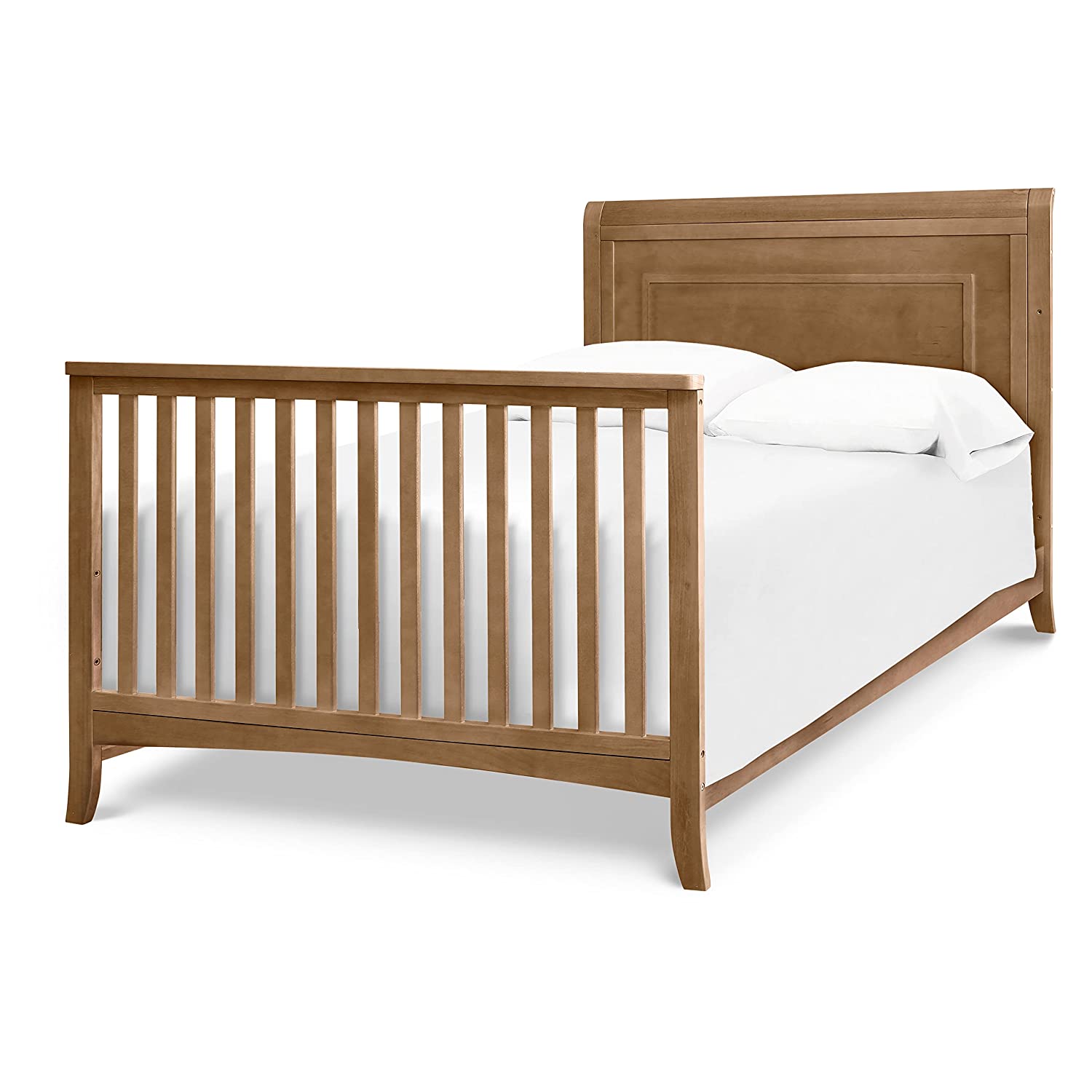 YELROL Anders 4-in-1 Convertible Crib in Hazelnut  Greenguard Gold Certified