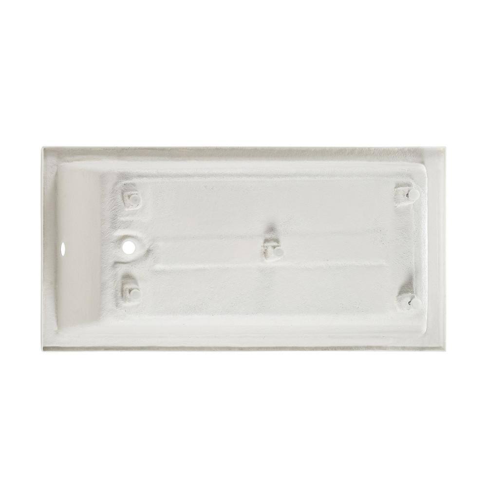 Swiss Madison Voltaire 72 in. x 36 in. Acrylic Reversible Drain Rectangular Drop-In Bathtub in White SM-DB567