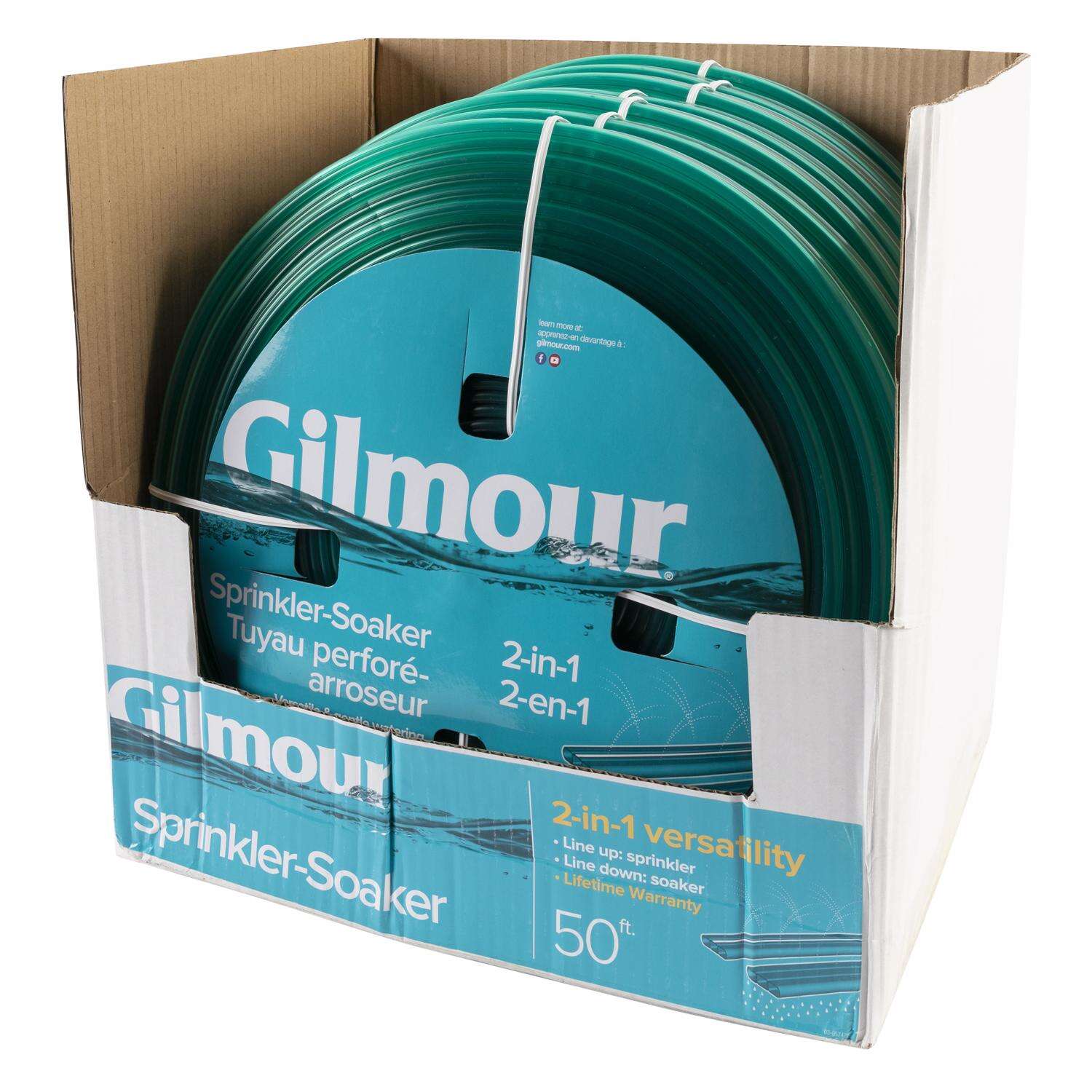 Gilmour 5/8 in. D X 50 ft. L Sprinkler/Soaker Hose