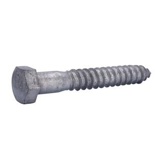 Everbilt 12 in. x 3- 12 in. Galvanized Hex Drive Hex Head Lag Screw 804686