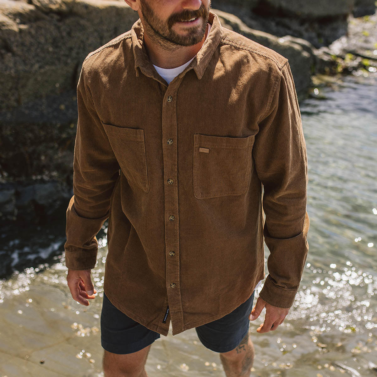 Backcountry Cord Shirt - Coconut