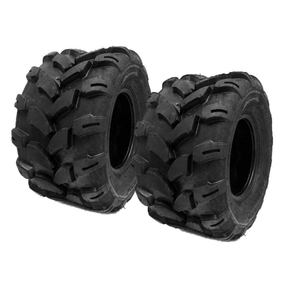 SET OF TWO (2) 18x9.5-8 Tires 4 Ply Lawn Mower Garden Tractor 18-9.50-8 Turf Grip Tread