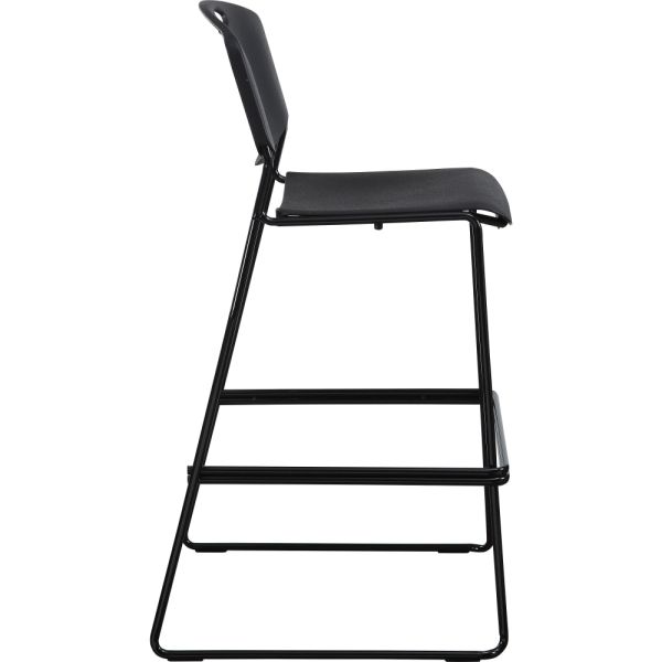 Lorell Heavy-duty Bistro Stack Chairs