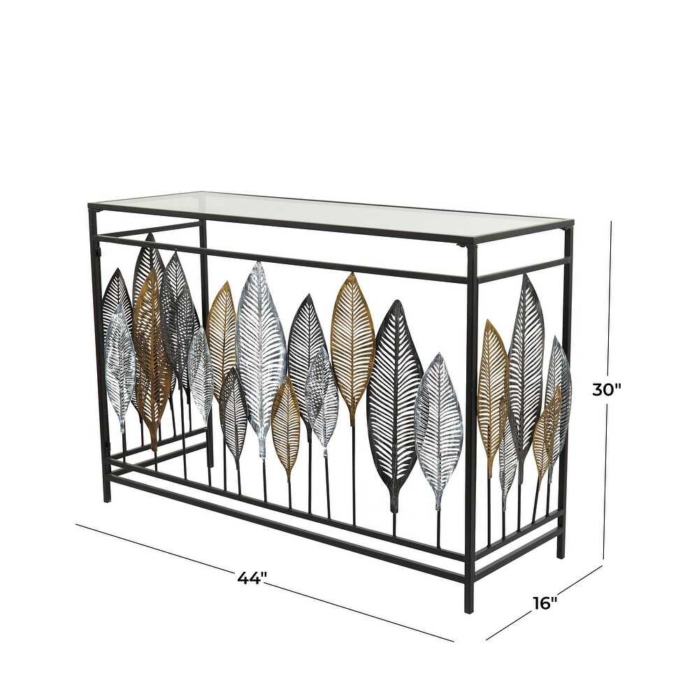 Iron Contemporary Console Table 30 x 44 x 15