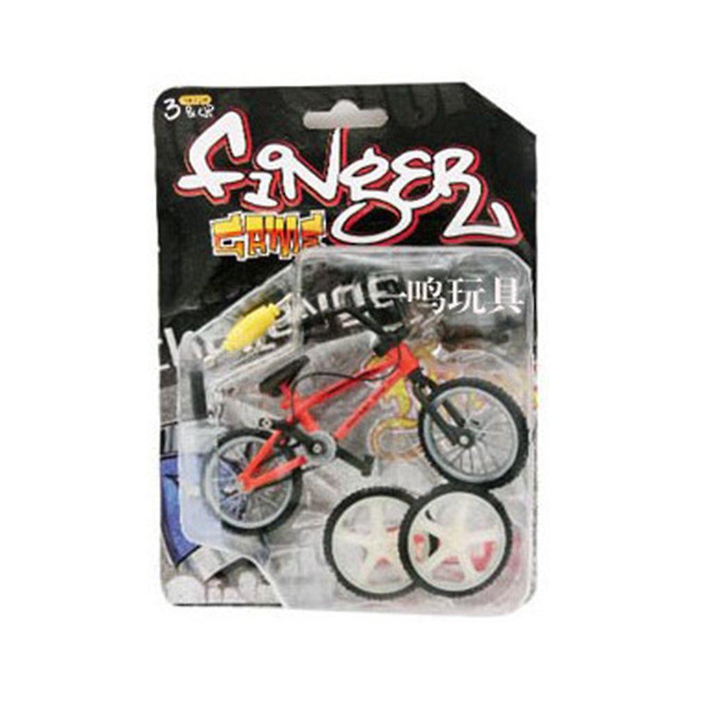 Bicycle Model Mini Alloy Finger Bicycle Finger Bicycle Ornament Toy Finger Mountain Bike Mini Bike Child Gift