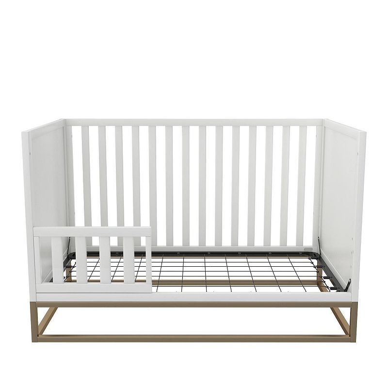 Little Seeds Haven 3-in-1 Metal Base Crib