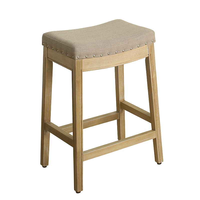 HomePop Blake Backless Counter Stool