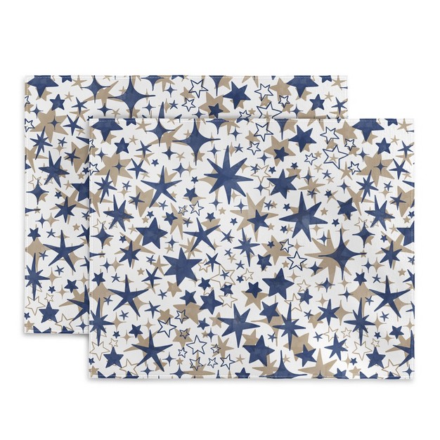 Marta Barragan Camarasa Starry Sky Of Stars B Placemats Deny Designs