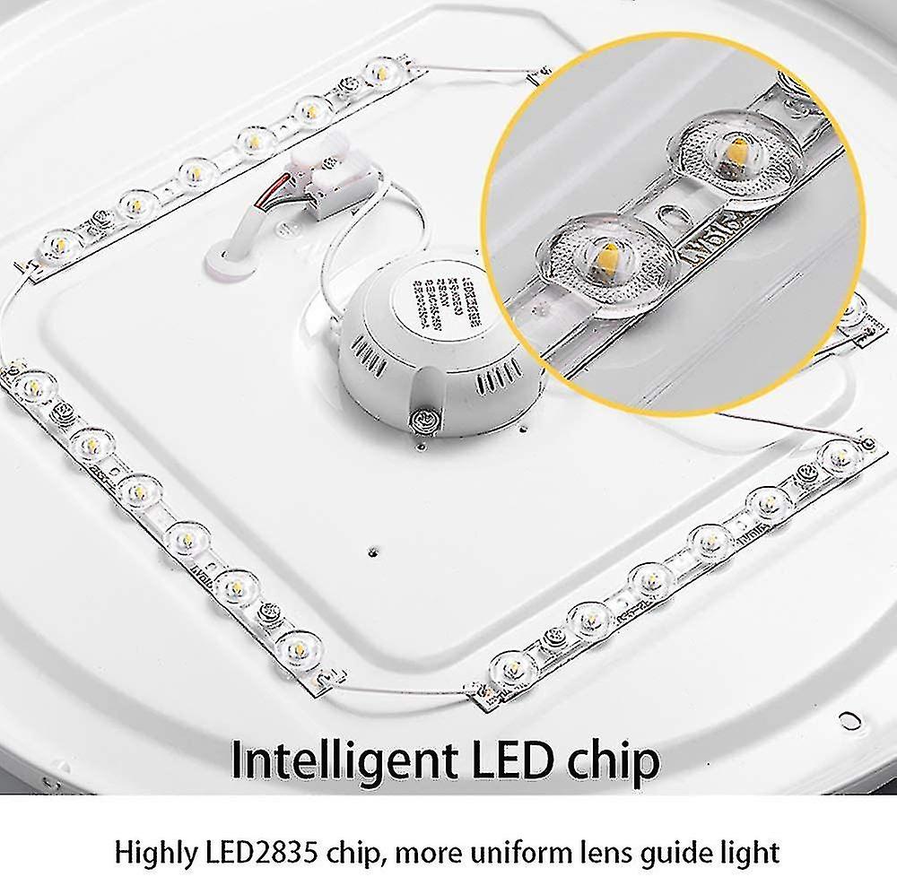 27w Led Recessed Ceiling Light - Cool White 6000k - Hallway， Bathroom， Kitchen， Bedroom， Toilet， Green 30.00w 220.00v