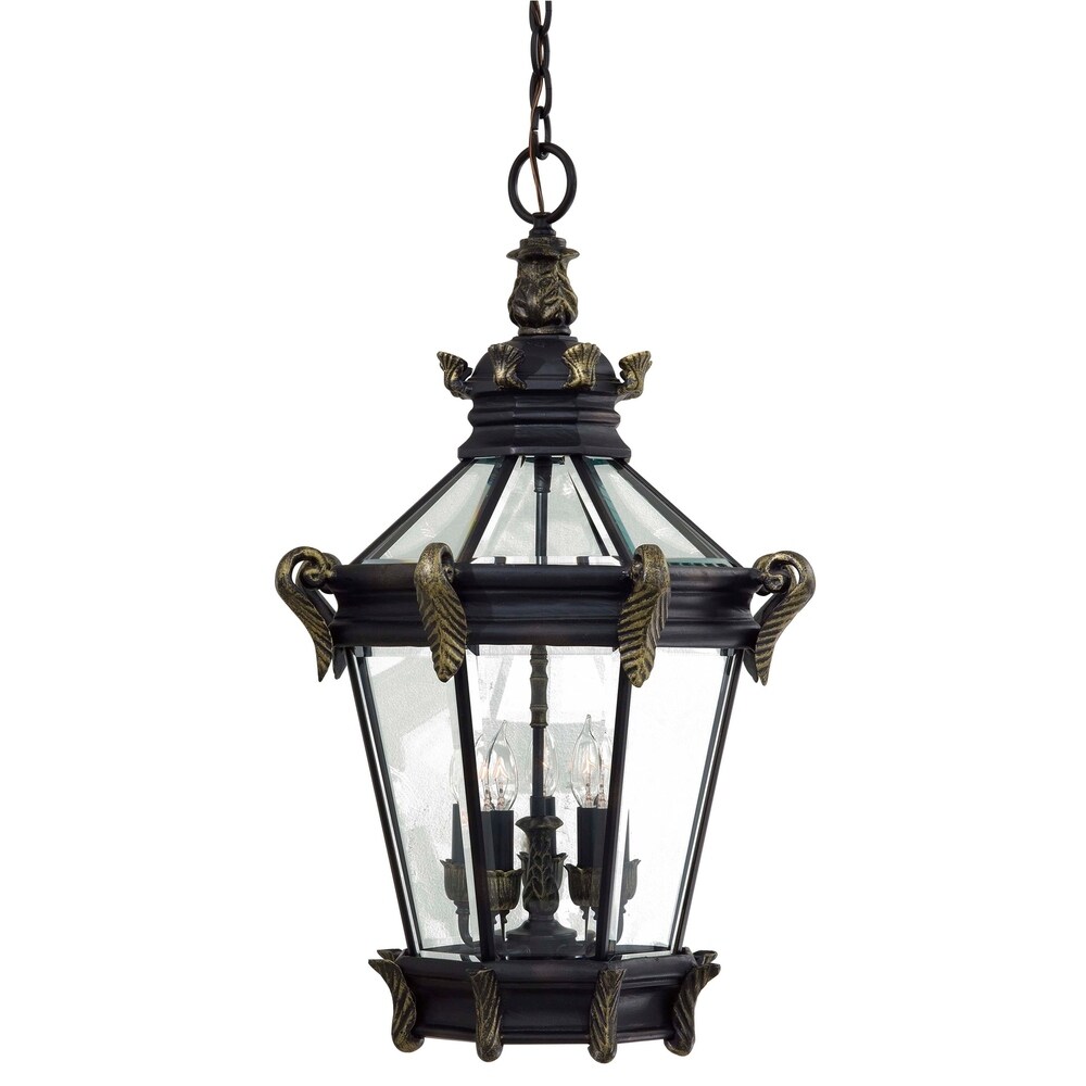 Lavery Stratford Hall Heritage   Beveled Panels 5 Light Chain Hung   N/A