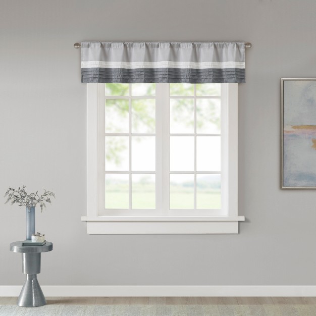 Salem Polyoni Pintuck Window Valance Madison Park