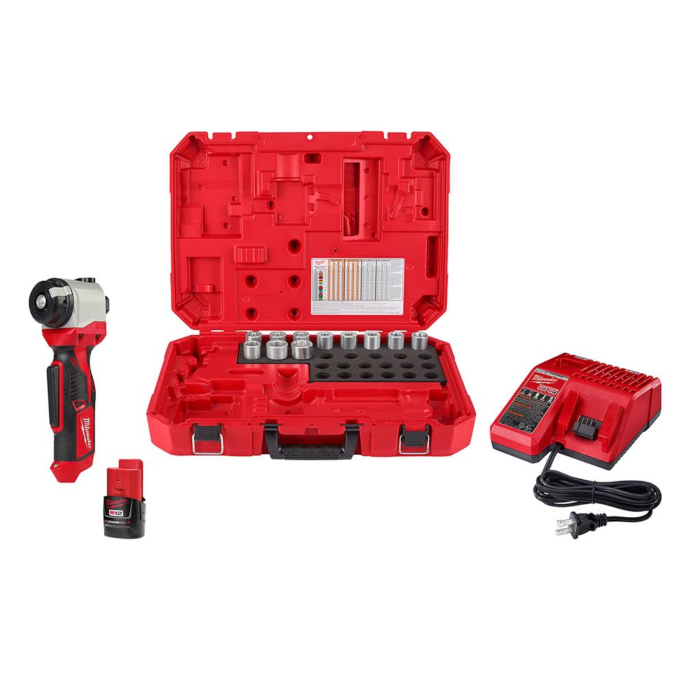 Milwaukee M12 Cable Stripper Kit for Al THHN / XHHW 2435AL-21 from Milwaukee