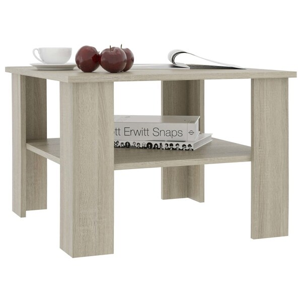 vidaXL Coffee Table Sonoma Oak 23.6