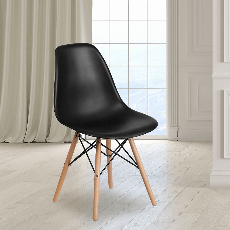 Flash Furniture Elon Two-Tone Dining Chair