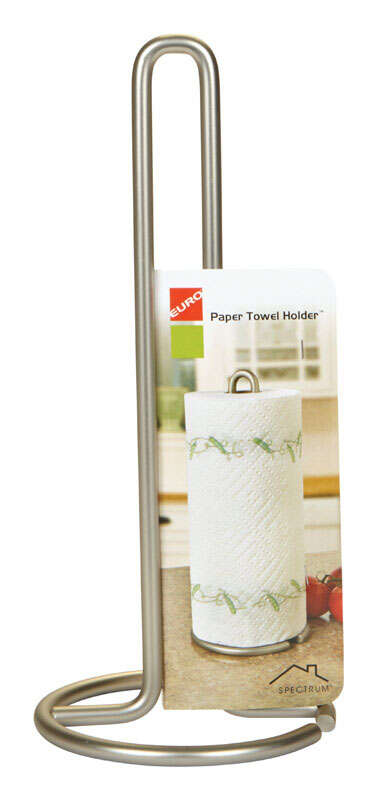 Spectrum Euro Steel Paper Towel Holder 12.5 in. H X 5.5 in. W X 5.5 in. L