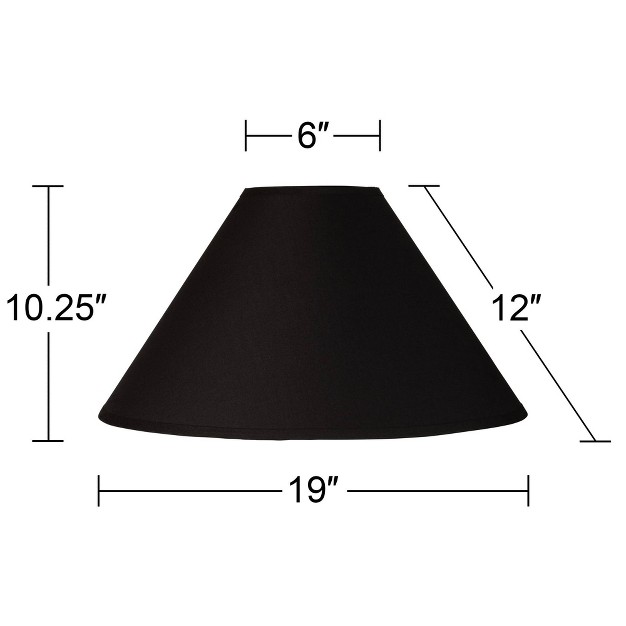 Top X 19 quot Bottom X 12 quot Slant spider Replacement With Harp And Finial